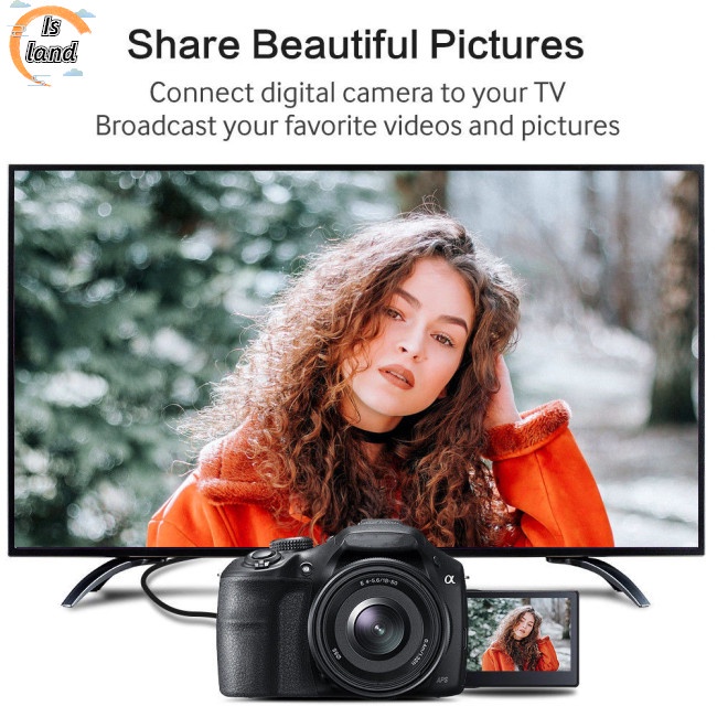 Dây Cáp Chuyển Đổi Mini 4k Hdmi Sang Hdmi Tốc Độ Cao