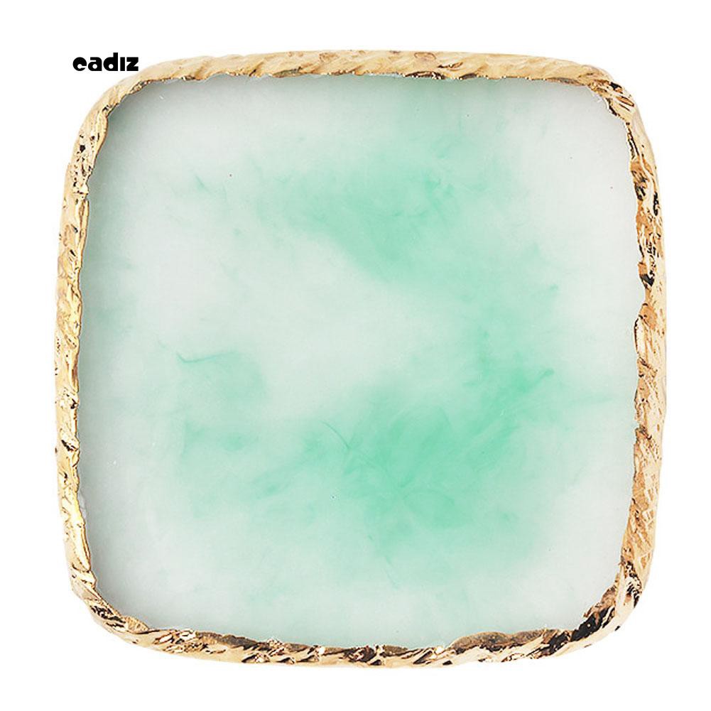 [Hàng mới về] Khay sơn móng 8.7cm x 8.7cm bằng nhựa resin thiết kế đẹp mắt