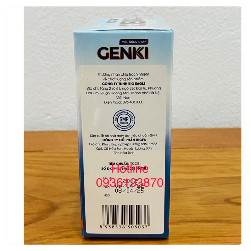 XƯƠNG KHỚP GENKI 👍 ❤️ KHỚP GENKI PHỤC HỒI XƯƠNG KHỚP