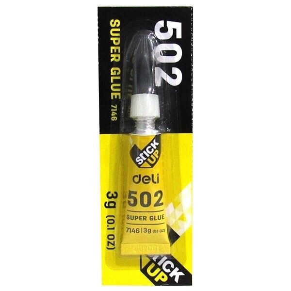 Keo siêu dính đa năng Deli, keo Dán Giày Dép, Dán Túi Xách, Dán Gốm Sứ Siêu Chắc- 7ml - 7140