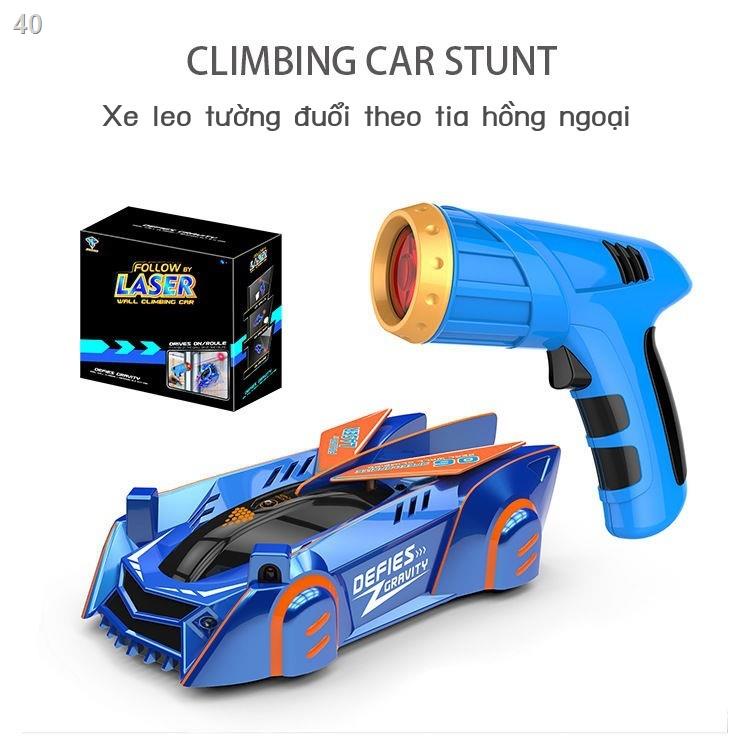 Xe đóng thế rung động âm thanh nổ tường hồng ngoại leo cảm ứng ô tô núi điện điều khiển từ xa đồ chơi