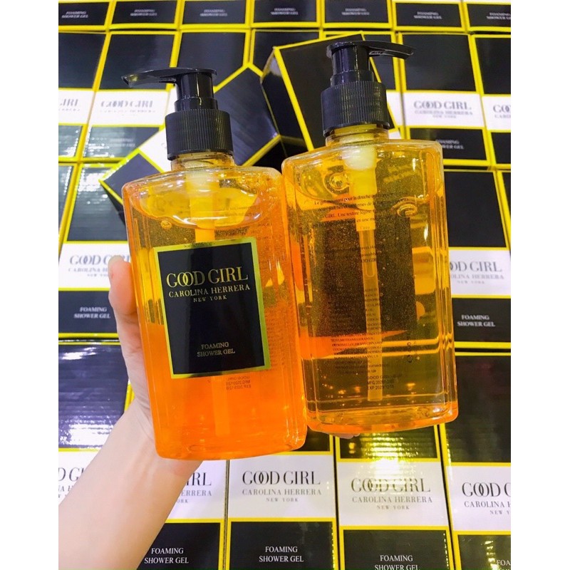 [𝙁𝙍𝙀𝙀𝙎𝙃𝙄𝙋] Sữa tắm nước hoa Dubai GOOD GIRL CAROLINA HERRERA cực thơm 400ml (Hàng chuẩn)