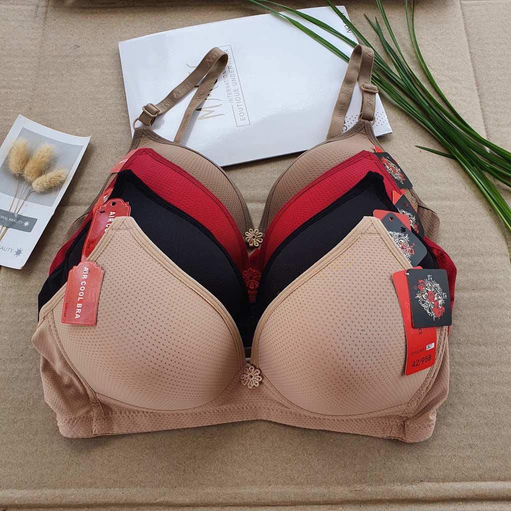 Áo lót áo ngực 2827 - Không gọng Thái Lan - Không đệm - Cup nhỏ