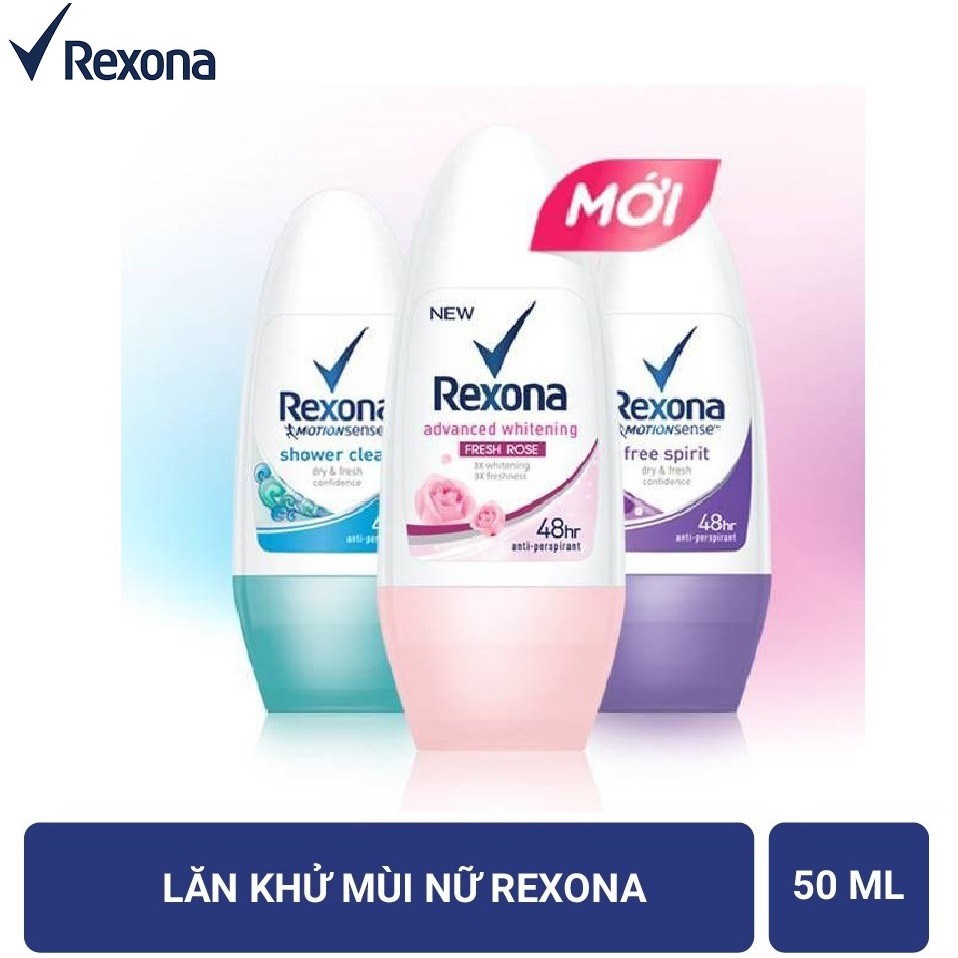 [Lăn Rexona Nữ - Đủ Loại] Lăn Khử Mùi Rexona Nữ 50ml | BigBuy360 - bigbuy360.vn