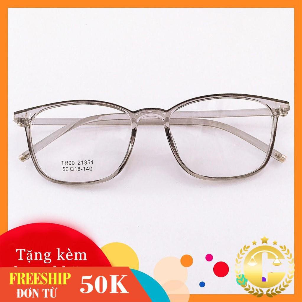 Kính Cận 2135 -gọng kính giả cận thời trang nhận cắt mắt cận viễn loạn