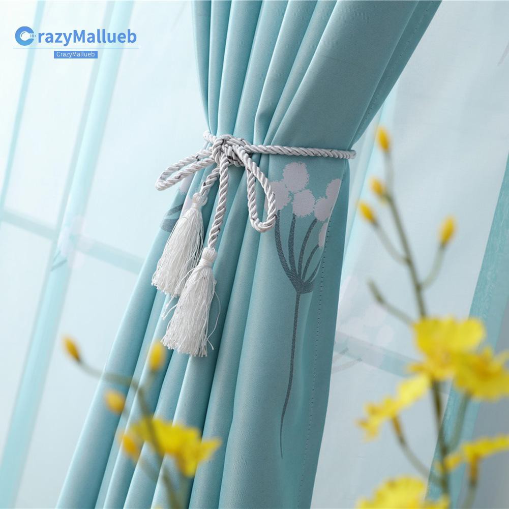 rèm cửa sổ Trang Trí Phòng Ngủ Họa Tiết Hoa Bồ Công Anh