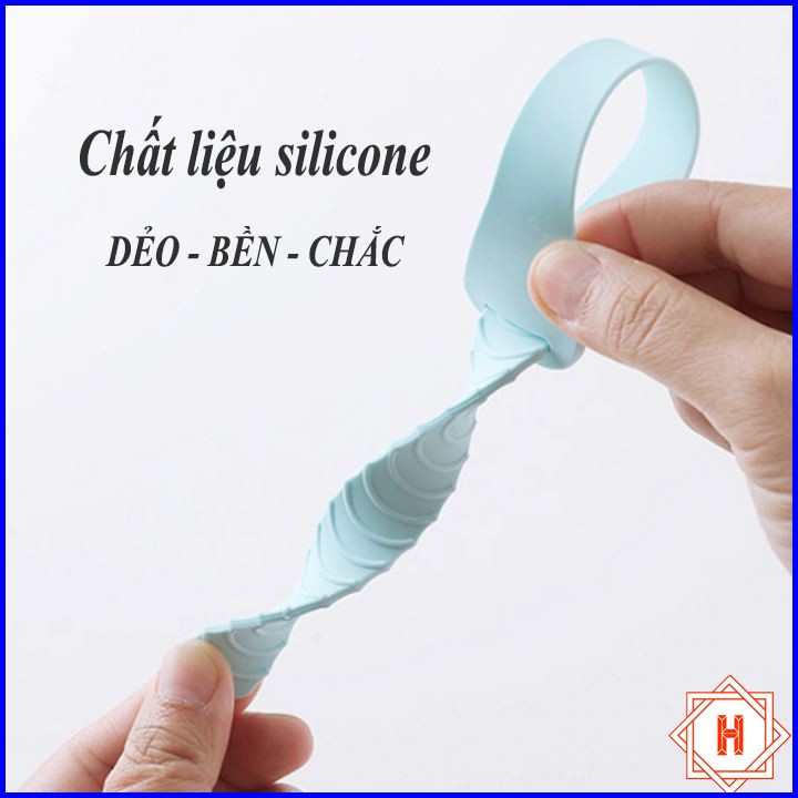 Dây sillicon giúp lật mở nắp bồn cầu tiện dụng { H }