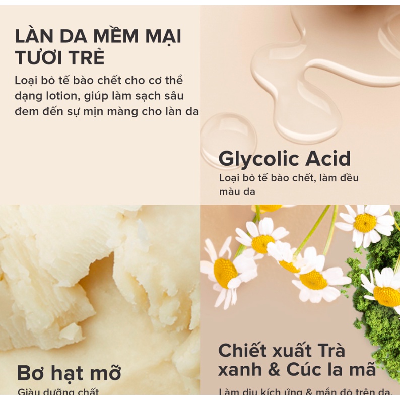 Kem dưỡng thể làm sáng da Paula Choice Skin Revealing Body Lotion 10% AHA 200ml