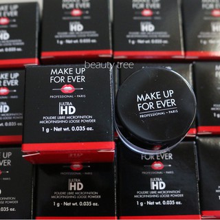 Phấn phủ bột Make Up For Ever Ultra HD Microfinishing Loose Powder 3g(1gx3pcs)