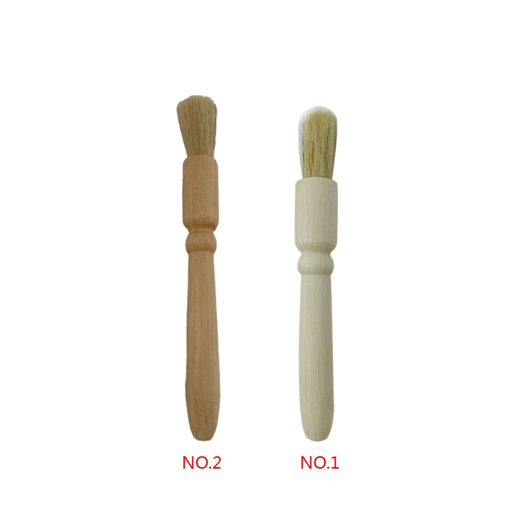 2 cọ vệ sinh cho máy xay cà phê tay cầm gỗ tự nhiên