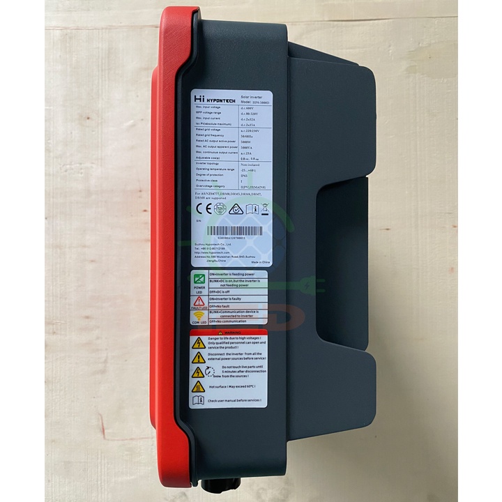 Biến tần hòa lưới bám tải inverter HYPONTECH 5kW 1 pha HPS-5000  - biến tần on grid
