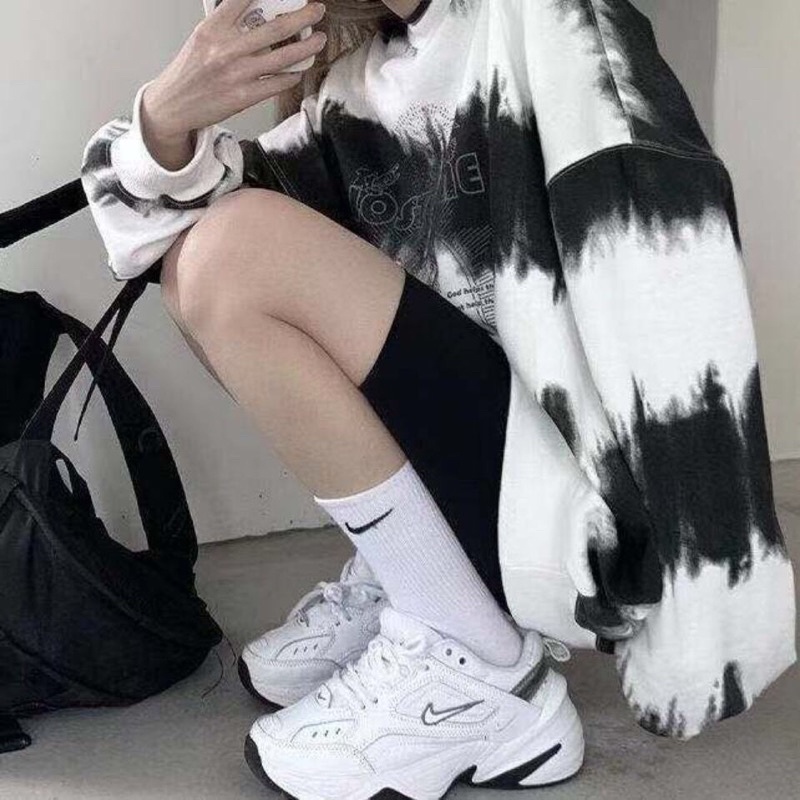 [HOTTREND THU ĐÔNG 2021] Áo Hoodie, Sweater  Loang Đen Trắng Nam Nữ Form Rộng Unisex Áo Chất Nỉ Dầy Cao Cấp Top Xu Hướng | BigBuy360 - bigbuy360.vn