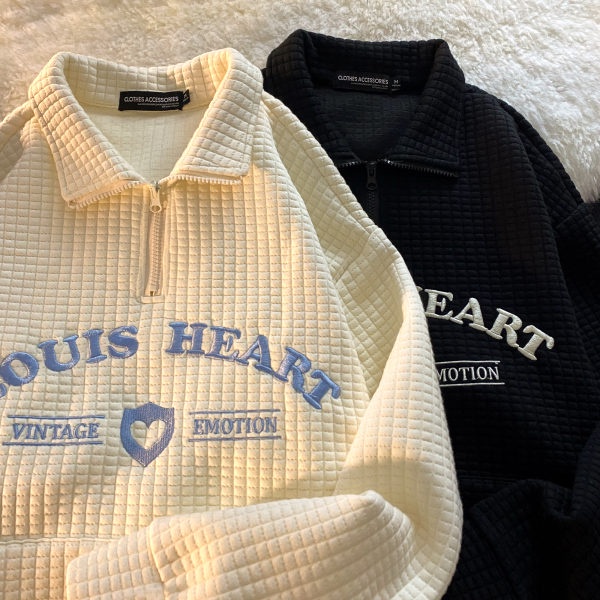 Áo Thun Polo Nữ Tay Dài Thêu Hoa Thời Trang Hàn Quốc Unisex_Zozo
