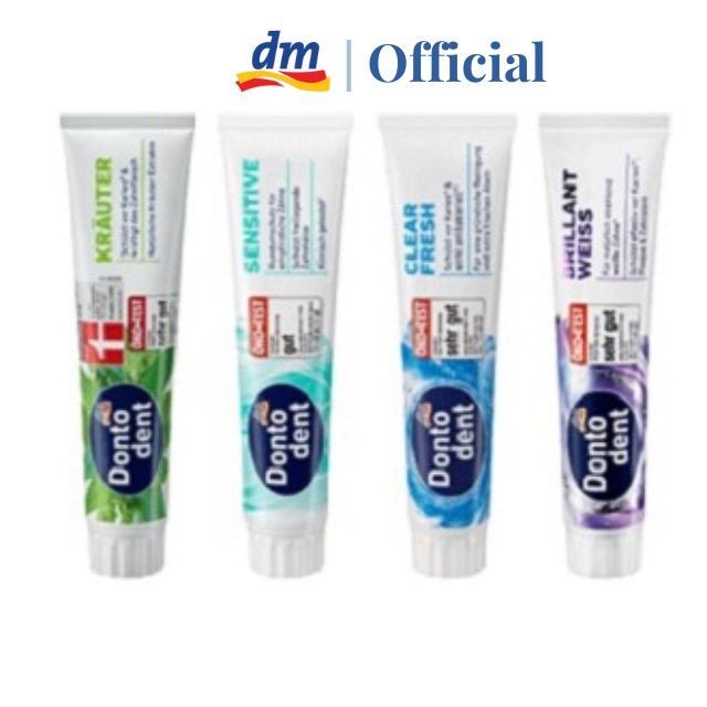 Kem đánh răng Dontodent 125ml Đức