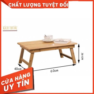 [FREE SHIP] Bàn Gỗ Đa Năng Chân Xếp Gọn - Bàn Học Kiểu Dáng Nhật Bản Chất Liệu Gỗ Thông Cao Cấp