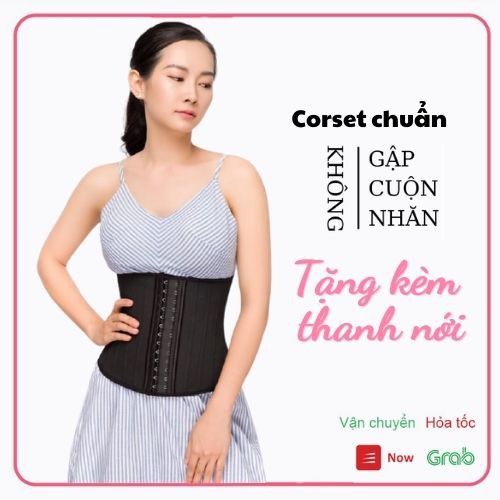 [Tặng thanh nới] Đai nịt bụng latex Hy Lạp 25 xương - Gen nịt bụng thu gọn vòng eo - Nịt bụng latex 25 xương chính hãng