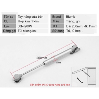 Thụt pitton nâng cánh tủ