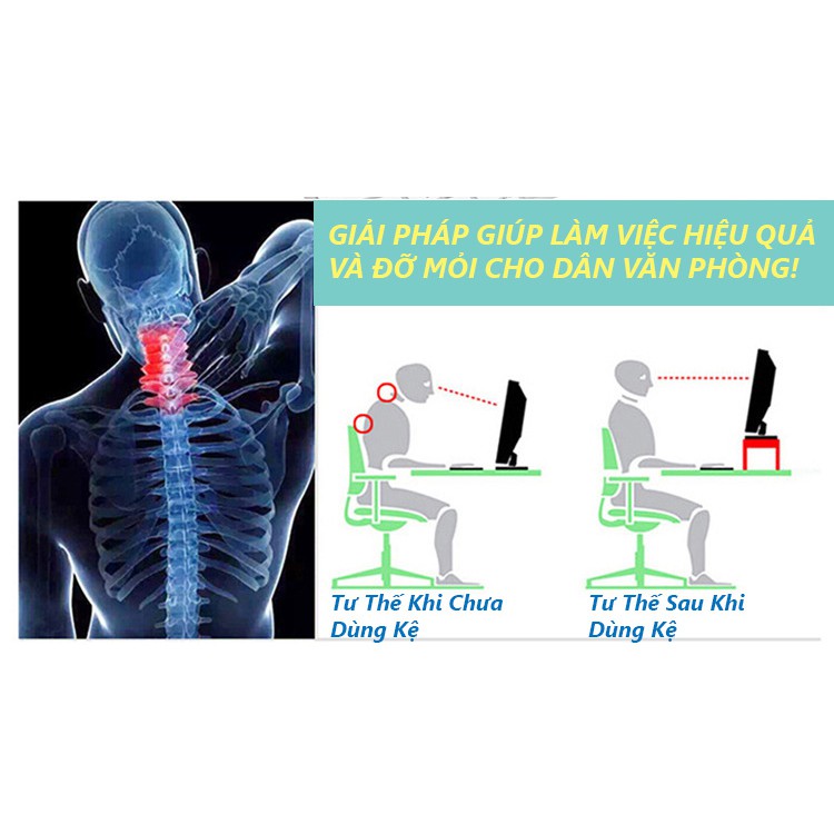 Kệ đỡ màn hình vi tính giảm mỏi kệ hồ sơ để bàn kèm cắm viết KMT1 có ngăn kéo - Tặng 1 móc khóa lọ - Vân Sáng