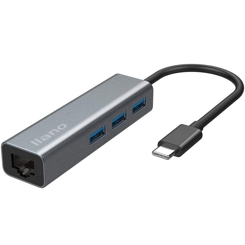 Hub llano Chuyển Đổi Usb 3.0 Sang Cổng LAN RJ45 10/100/1000 Gigabit Cho Máy Tính