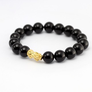 Vòng đá tỳ hưu phong thủy 10mm