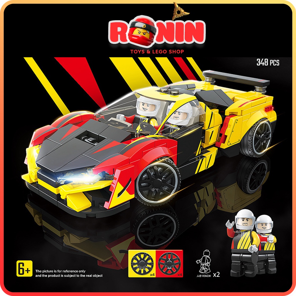 Bộ Đồ Chơi Lắp Ráp Siêu Xe Đua Thể Thao Racing Series