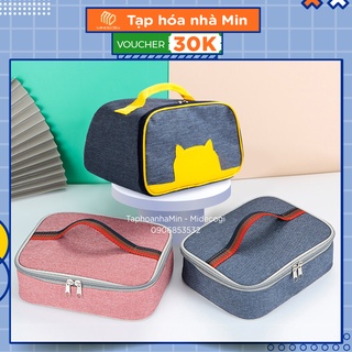 Túi giữ nhiệt đựng hộp cơm kích thước lớn 31x24x7cm