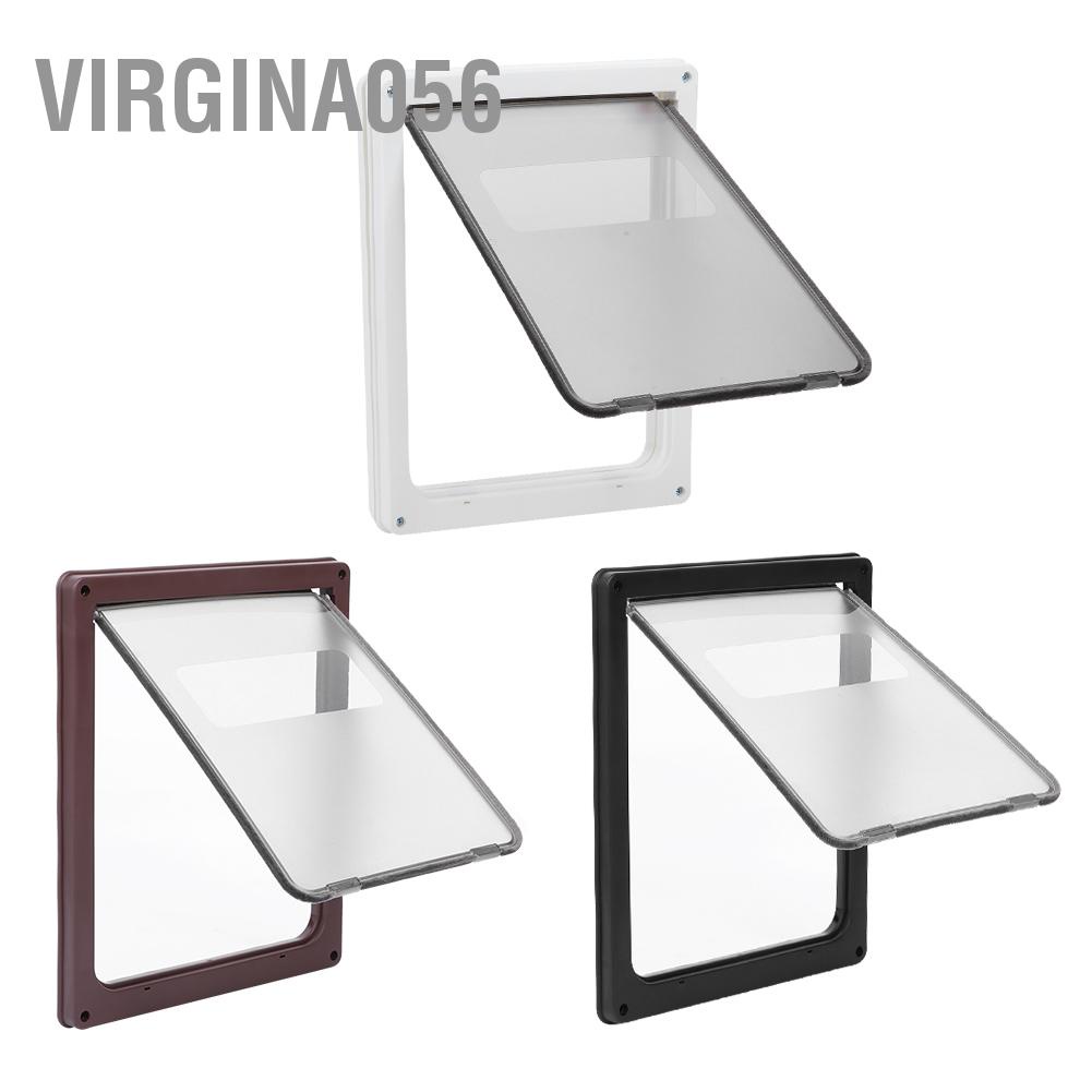 Có thể bán buôn Cửa an toàn cho chó cưng chất lượng tự do đi ra ngoài cho cửa tường dễ dàng lắp đặt Virgina056 Hàng giao ngay