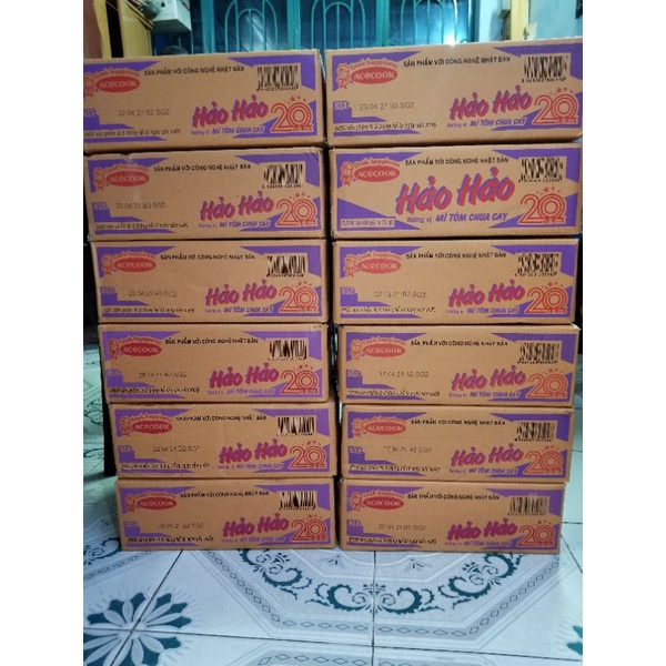 Mì Hảo Hảo tôm chua cay - thùng 30 gói | BigBuy360 - bigbuy360.vn