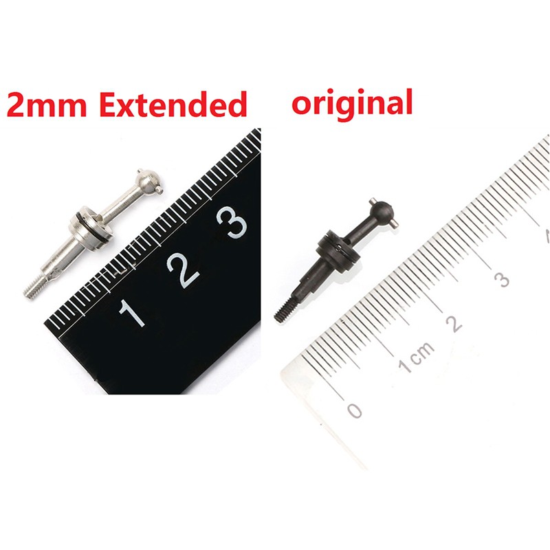 RC Set 4 Trục Truyền Động 2mm Cho Mô Hình Xe Điều Khiển Wltoys K969 K979 K989 P929 Tỉ Lệ 1 / 28
