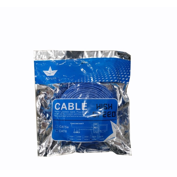 CÁP UTP CAT 6 AD-LINK HIGH SPEEDXANH- 15m, 30m, 50m
