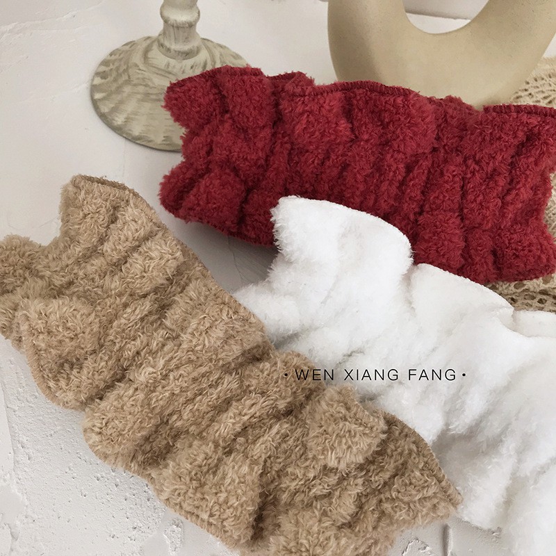 Băng đô nơ vải mềm mại phong cách Hàn Quốc thời trang dành cho nữ