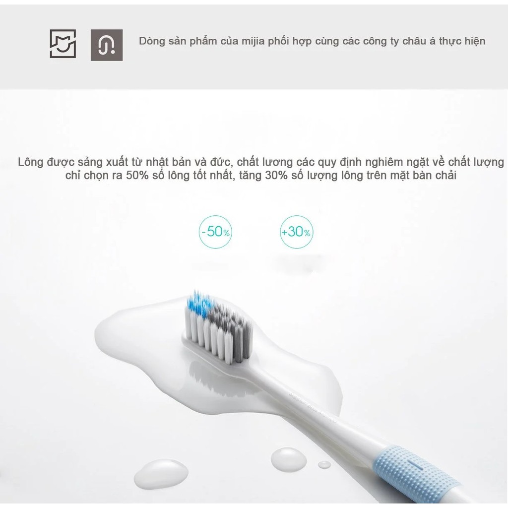 Bàn chải đánh răng Xiaomi Deep Clean Bass Toothbrush