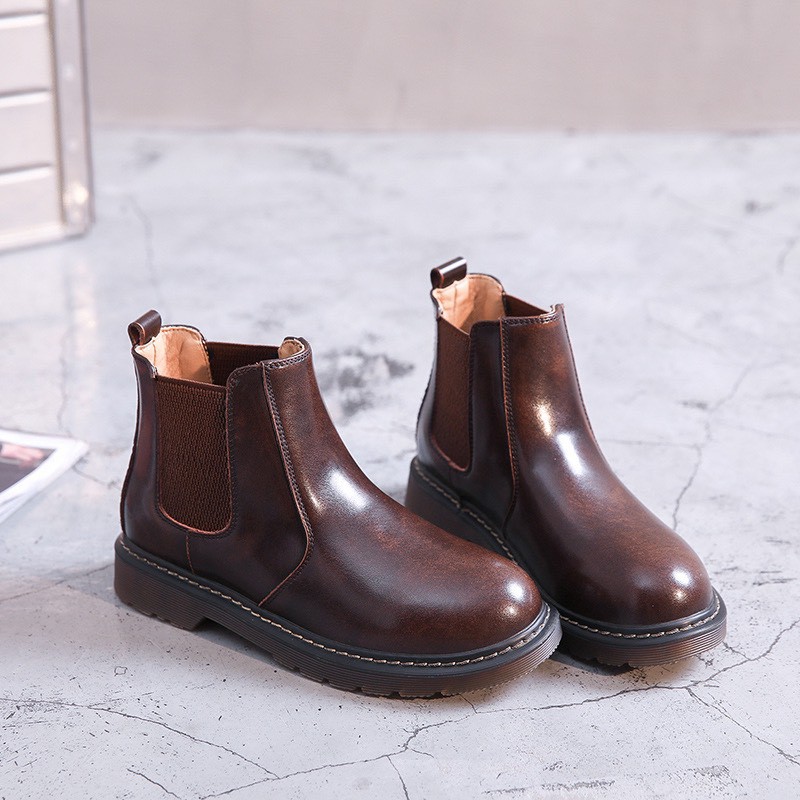 Chelsea boots - Boots da bò nữ