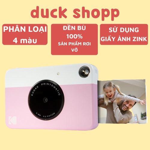 Máy chụp in Màu Lấy ngay mini zink kodak printomatic
