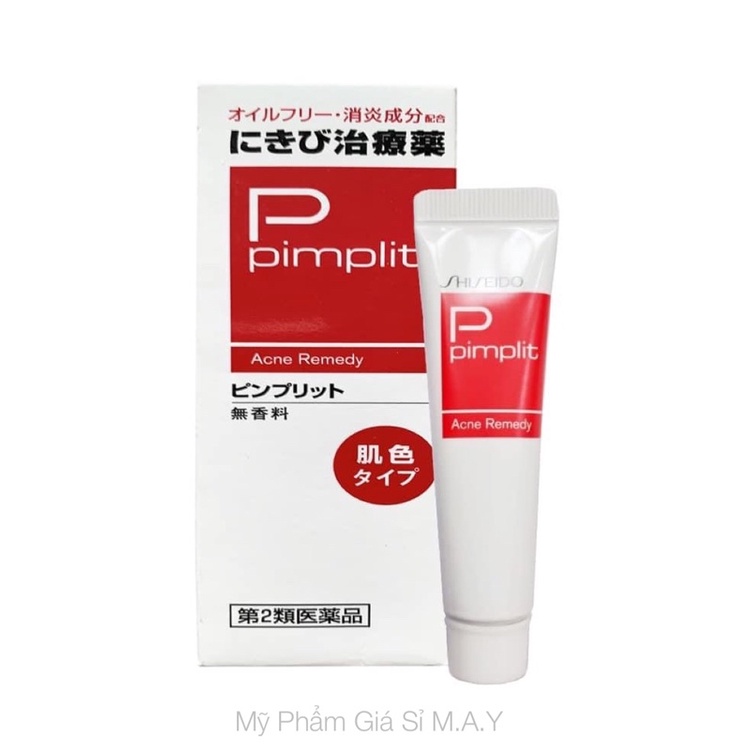 Kem Hỗ Trợ Cải Thiện Mụn Shiseido Pimplit Nhật Bản (Đỏ)