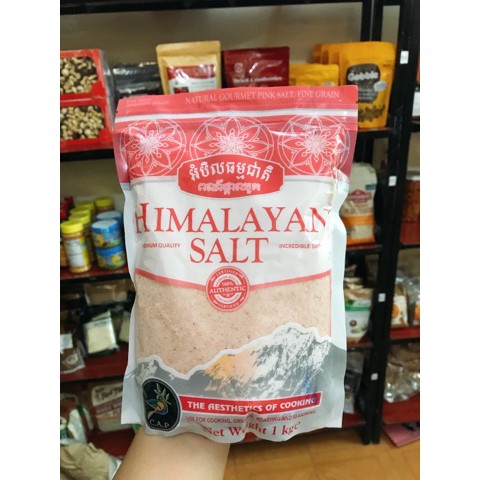 Muối hồng Parkitan gói 1kg Date: 5/2026