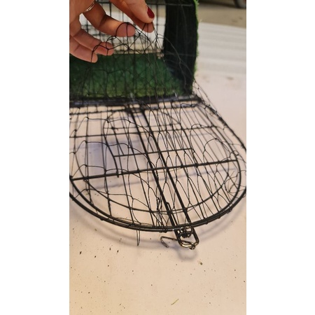 Lụp bẫy chim cút 2 mặt. full inox kèm chuông đồng