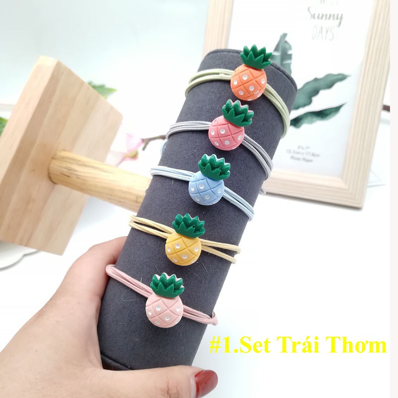 Set Buộc Tóc Dễ Thương - Siêu Bền - Giá sỉ