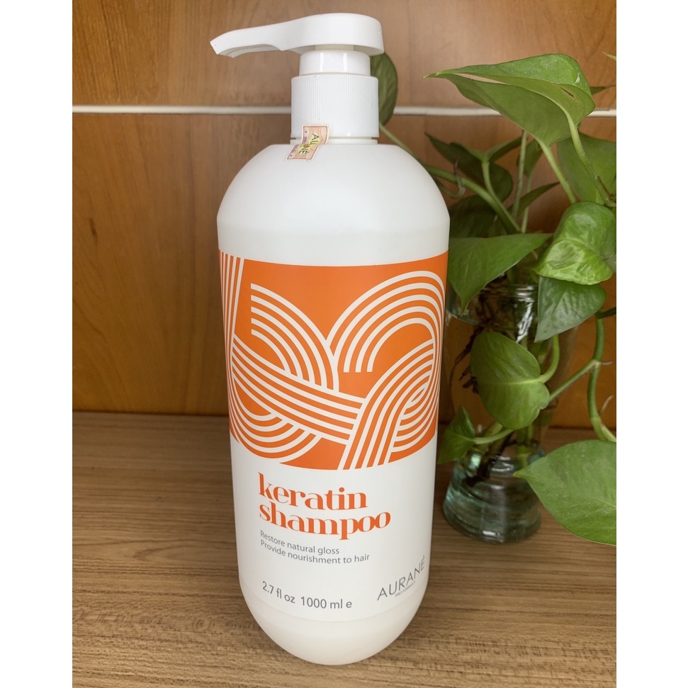 Dầu Gội Keratin Aurane 1000ml Phục Hồi Tóc Hư Tổn Với Hương Thơm Khuyến Rũ