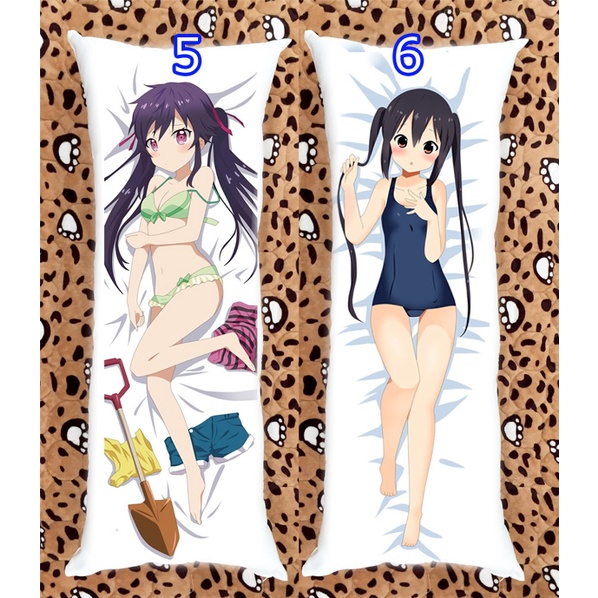 Gối ôm ngủ dài Yuki Takeya Miki yuuri kurumi Gakkou Gurashi! 1mx40cm