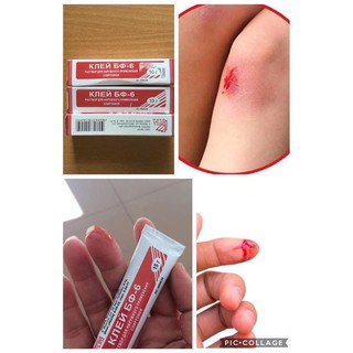 Gel bôi giúp cầm máu khi bị xước, đứt tay chân BF6. Dung tích 10ml