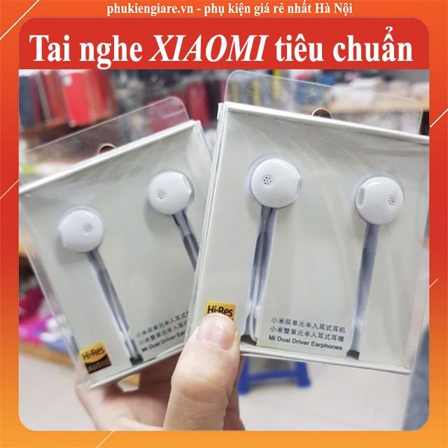 Tai nghe Xiaomi nhét tai Hi- Res Audio loại cao cấp âm thanh sống động giá tốt - bảo hành 6 tháng