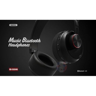 Tai Bluetooth REMAX RB-500HB chụp đầu (Chính hãng - Bảo hành đổi mới 06 tháng)