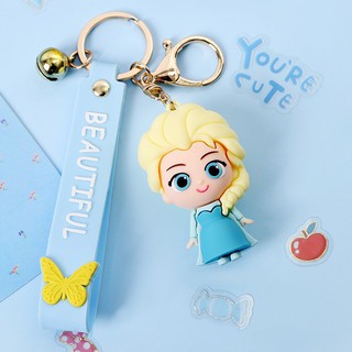 Móc Khóa Hình Công Chúa Tuyết xinh xắn PKHRMK002