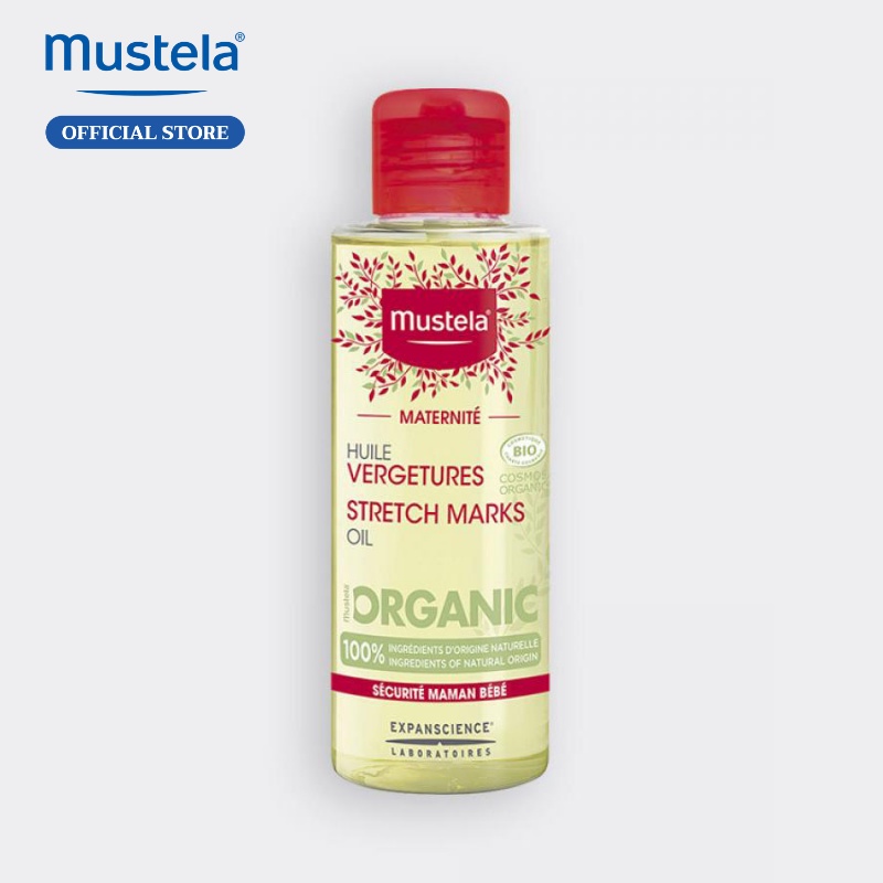 Dầu Ngăn Ngừa Rạn Da Stretch Marks Oil Mustela 105ml