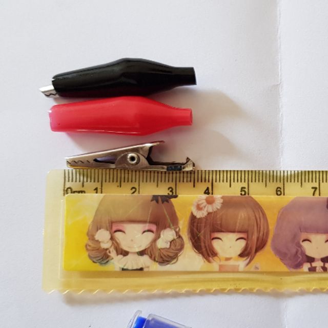 Đầu kẹp ắc quy , kẹp bình ắc quy , kẹp cá sấu , dài 2,5mm,3,5mm giá gồm 2 cái