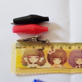 Đầu kẹp ắc quy , kẹp bình ắc quy , kẹp cá sấu , dài 2,5mm,3,5mm giá gồm 2 cái
