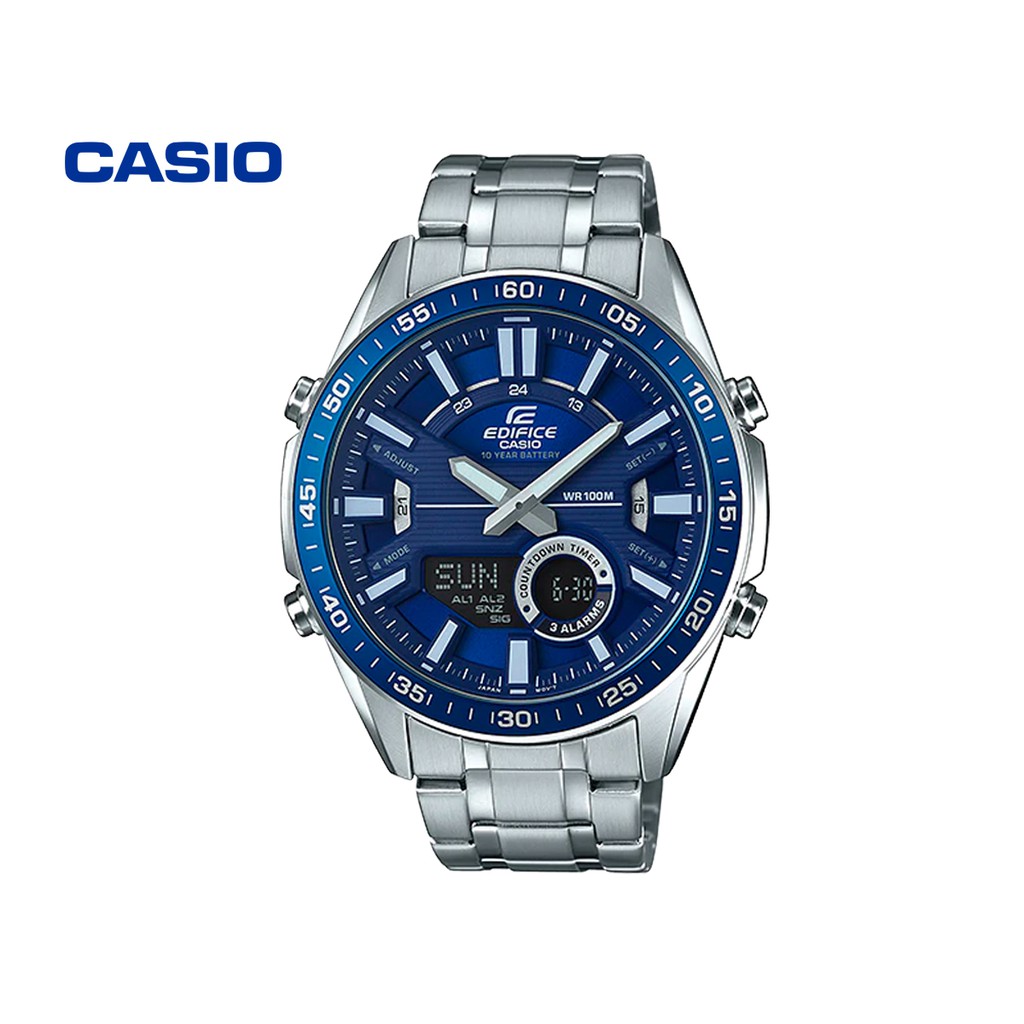 Đồng hồ nam CASIO Edifice EFV-C100D-2AVDF chính hãng - Bảo hành 1 năm, Thay pin miễn phí