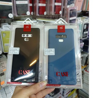 (Ảnh thật) Ốp lưng dẻo màu cho Samsung galaxy Note 9 Hiệu KT Desing Chống bám bẩn