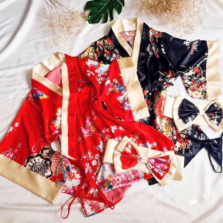 Váy ngủ cosplay kimono sexy phong cách Nhật Bản quyến rũ BT041